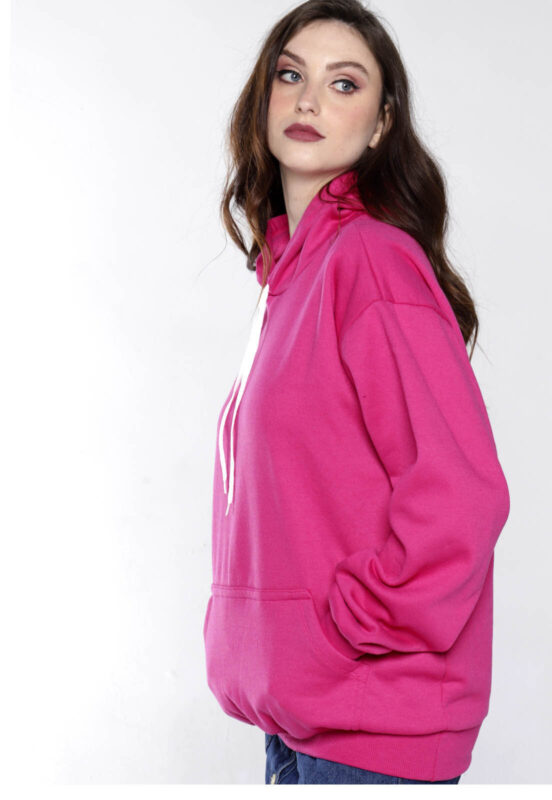 Moletom Feminino Oversized Sob Rosa - Image 3