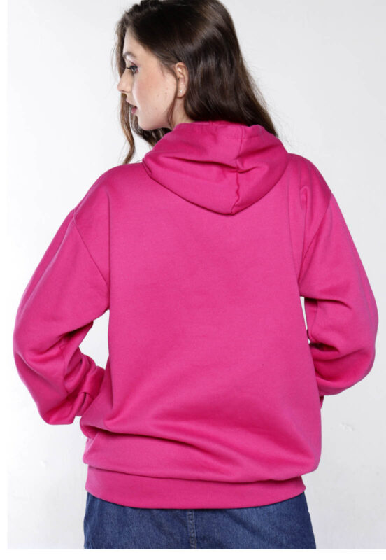 Moletom Feminino Oversized Sob Rosa - Image 5