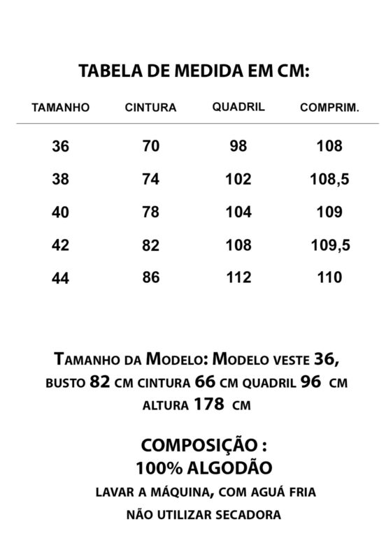 Calça Jeans Mom Feminina Reta Sob Azul Delavê - Image 7