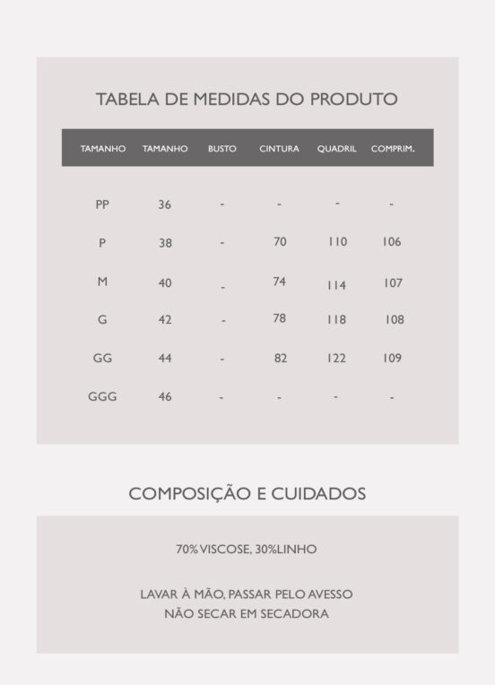Calça de Linho Bege Listrada Pantalona com Bolsos - Image 7