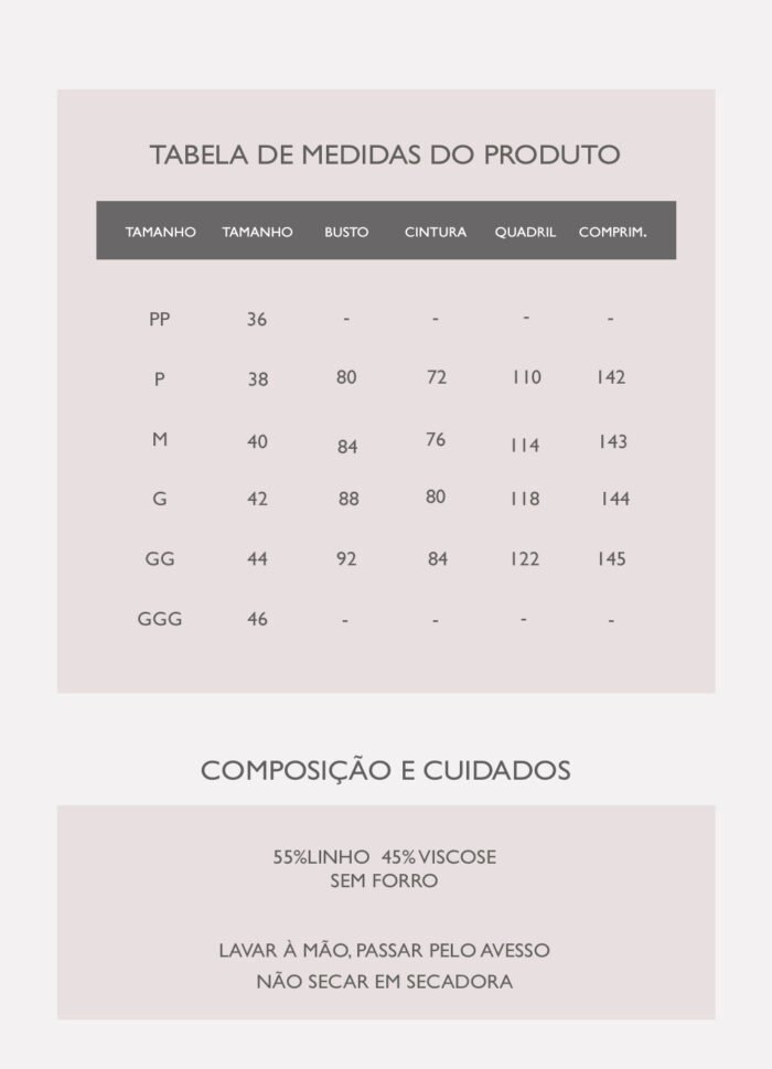 Vestido Longo de Linho Bege Mocca com Mangas e Bolso - Imagem 7