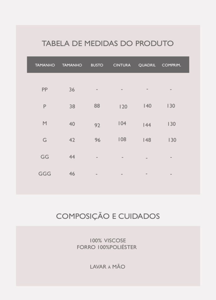 Vestido Longo Bege Claro de Bolinhas Pretas Poá em Viscose - Imagem 7