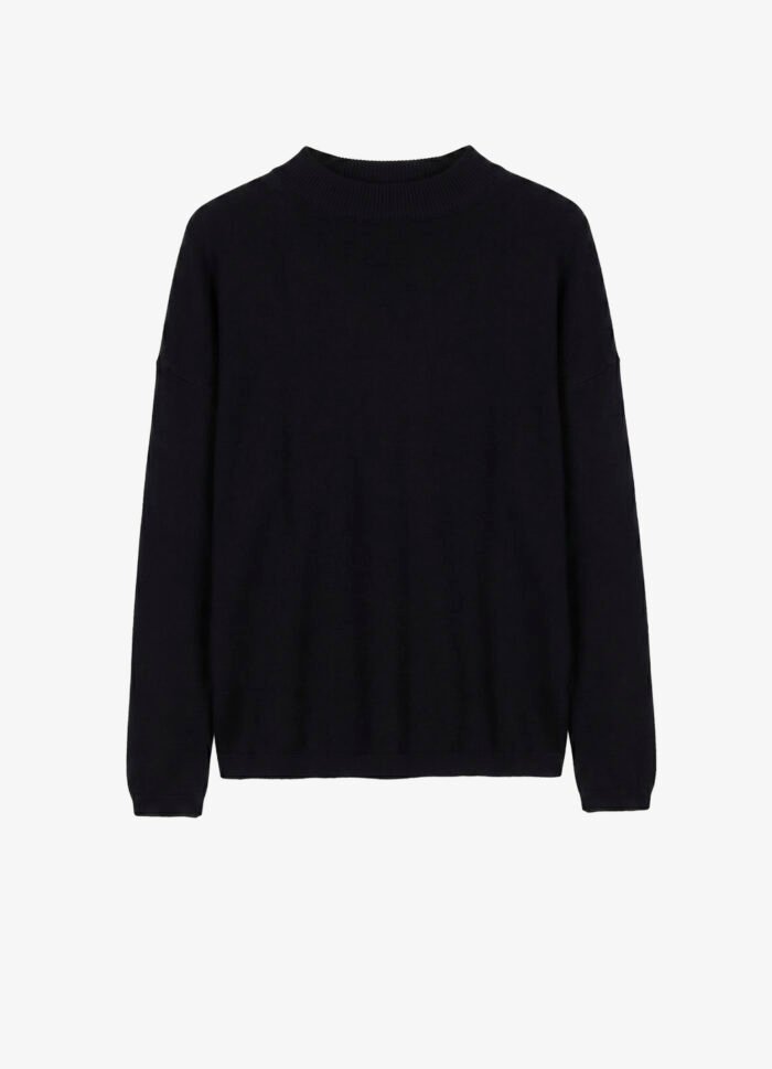 Conjunto de Tricot Preto Calça e Blusa de Modal Sob - Imagem 5